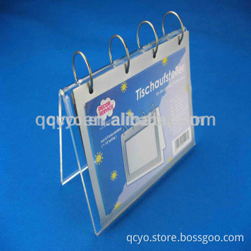 China hot sale new fashion acrylic calendar frames,multifuction desk acrylic calendar